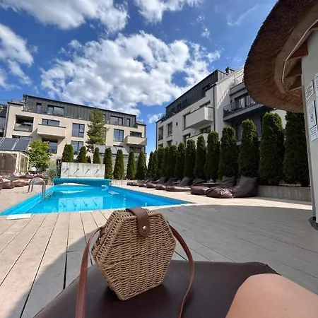 Apartment Super Mini Loft With Outdoor Pool. Palanga